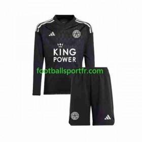 Tenue Leicester City Gardien Enfant Troisieme 2023-2024 Maillot de Foot ML